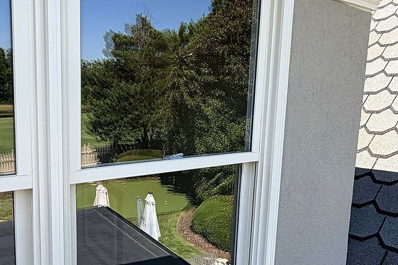 After: New glass, outside view, South Charlotte